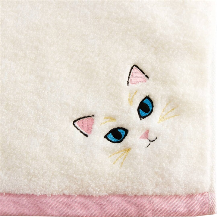 Uchinoko mate 毛並みロングフェイスタオル