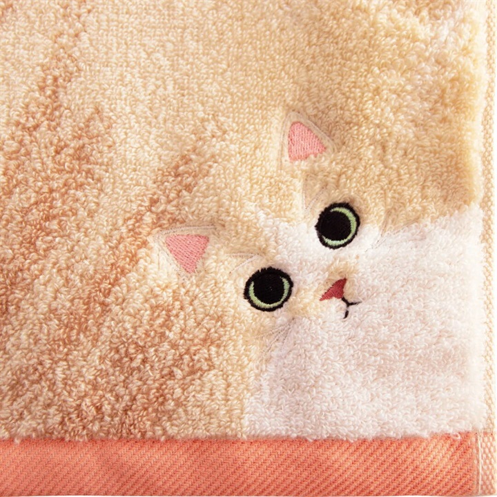 Uchinoko mate 毛並みロングフェイスタオル