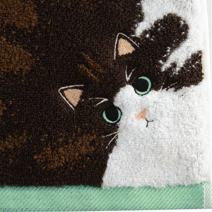 Uchinoko mate 毛並みロングフェイスタオル