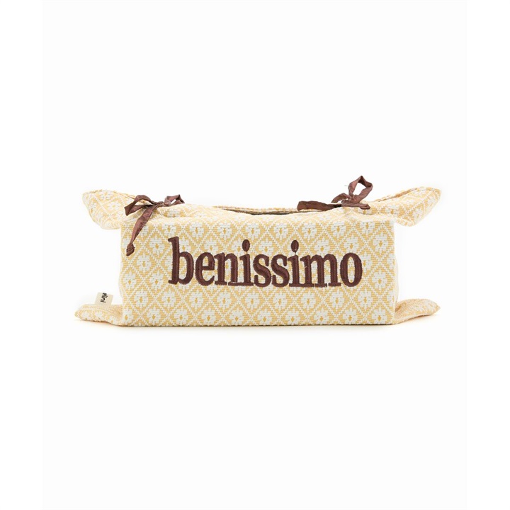 【Casselini HOME】フラワー刺繍ティッシュケース