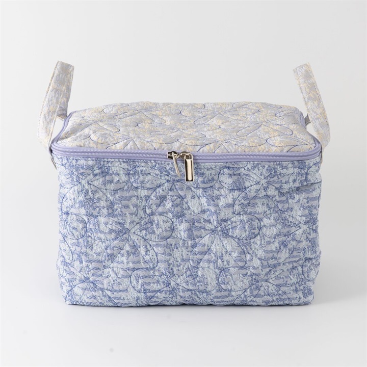 【Casselini HOME】ジャガード収納バッグS