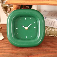 【neulo】キノア・ウッドクロック(グリーン)