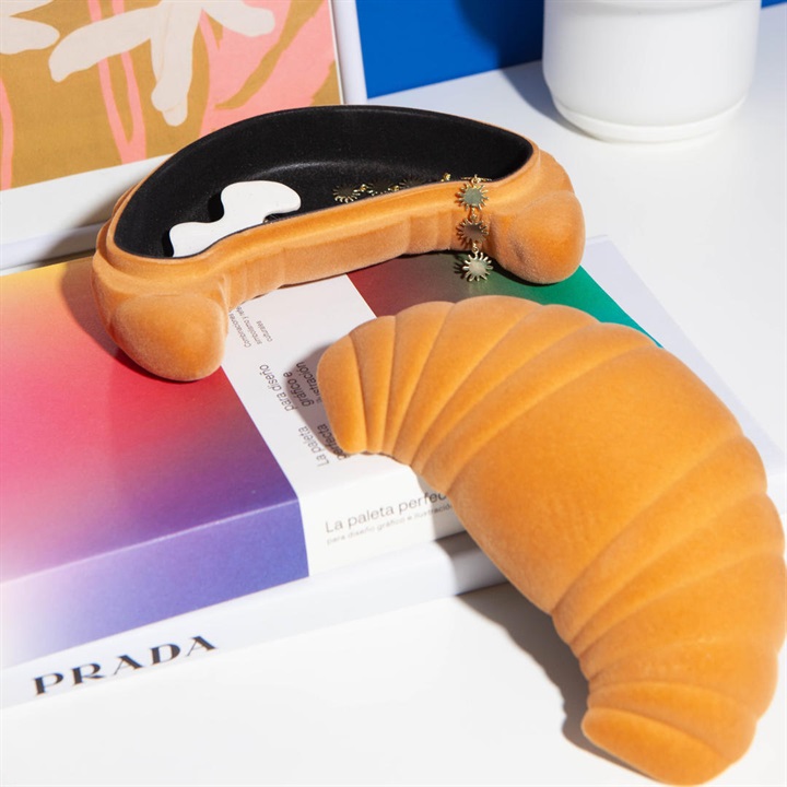 【DOIY】Good Morning Storage Box Croissant