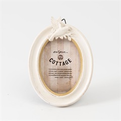 【artipur COTTAGE】バードフォトフレーム(オーバル)