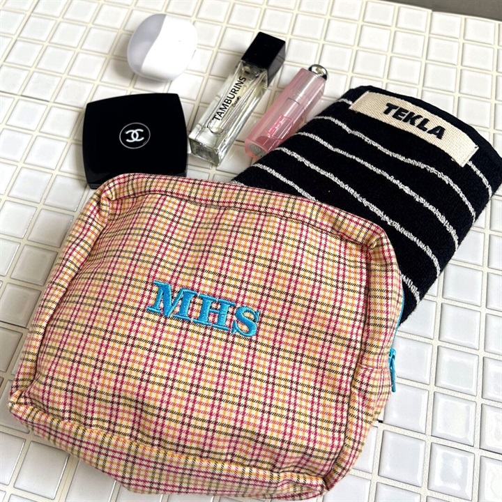 【Mima Hi Seven】播州織 make pouch てんとてん別注＜数量限定＞