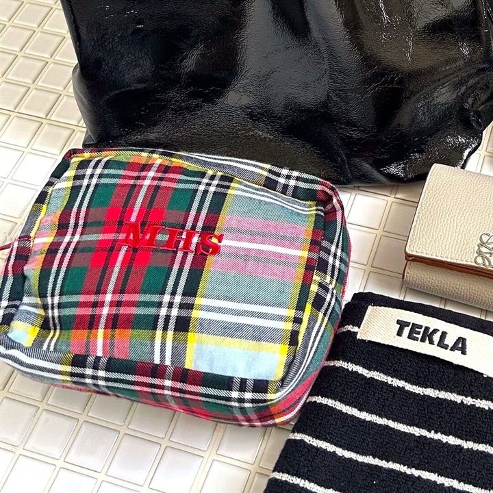 【Mima Hi Seven】播州織 make pouch てんとてん別注＜数量限定＞