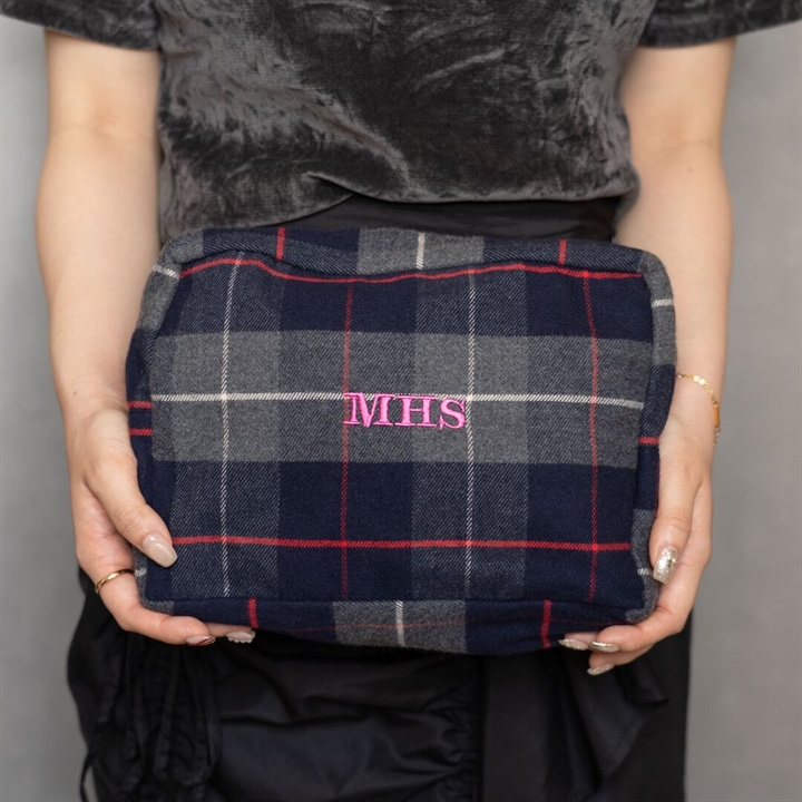 【Mima Hi Seven】播州織 big pouch てんとてん別注＜数量限定＞