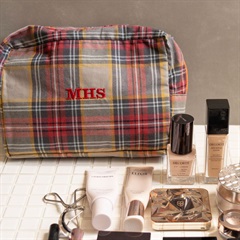 【Mima Hi Seven】播州織 big pouch てんとてん別注＜数量限定＞(チェック（グレー系）)