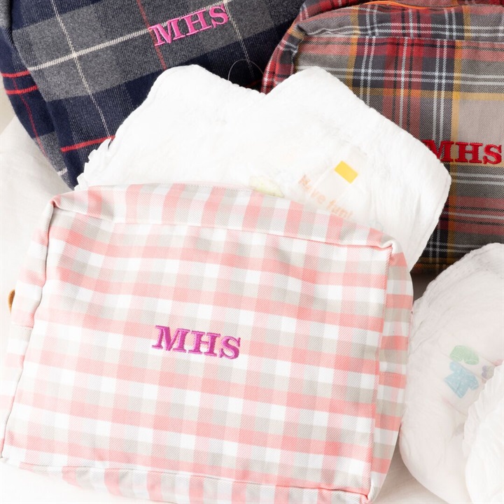【Mima Hi Seven】播州織 big pouch てんとてん別注＜数量限定＞