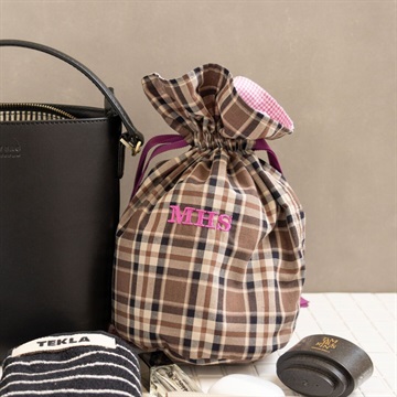 【Mima Hi Seven】播州織 わたがし巾着 BAG in bag てんとてん別注＜数量限定＞