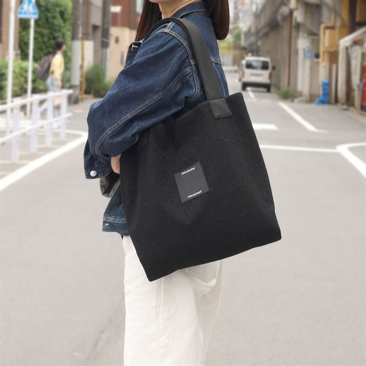【Nananoel】nellieメタリックトートバッグ