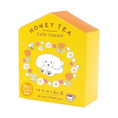 【てらおかなつみ】カフェコパンはちみつ紅茶ハッピーブレンド 6pc(はちみつ紅茶BOX)