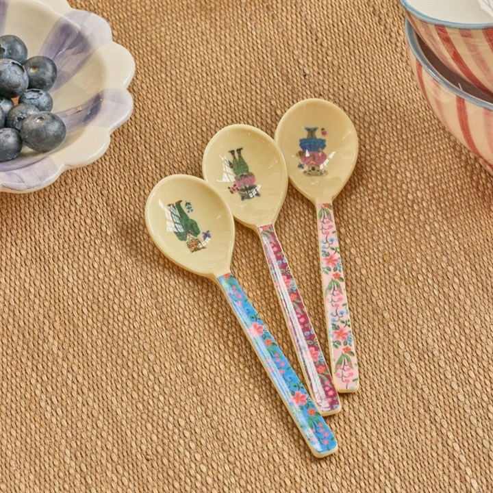 【rice】Nathalie Lete Melamine Teaspoon 3個セット