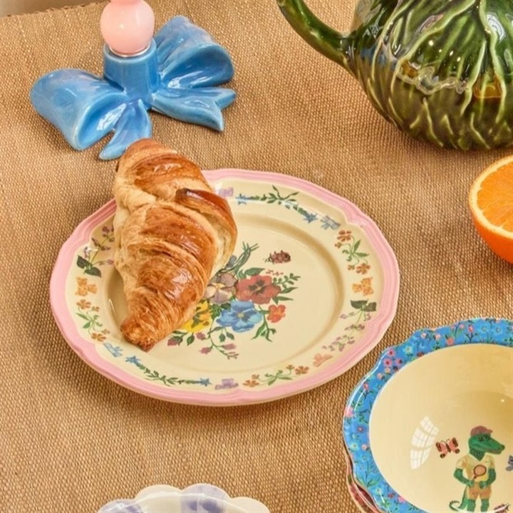 【rice】Nathalie Lete Melamine Vintage Side プレート 20cm