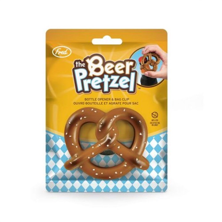 【Fred】ビアプレッツェル ボトルオープナー&クリップ