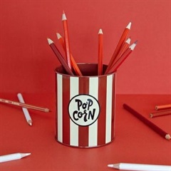 【balvi】ペンホルダー レトロポップコーンレッド(レッド)