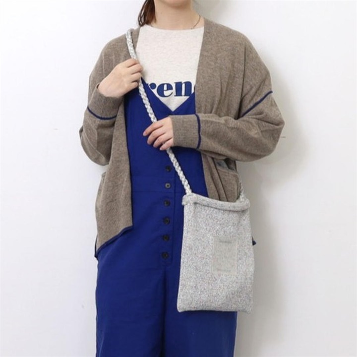 【Nananoel】joyce MIXラメ入ニットミニショルダーバッグ