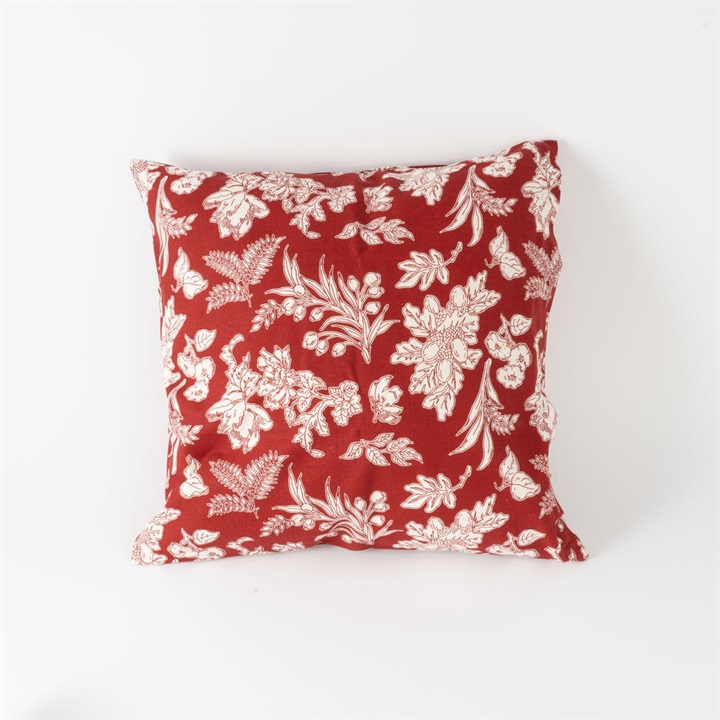 ノーブル クッションカバー 麻混