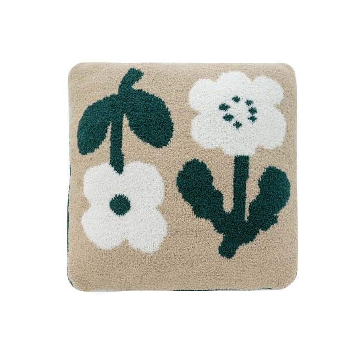 Irodori Flower イロドリフラワー フェザーニット クッションカバー