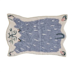 Momonga モモンガ フロアマットS(ハチワレ)