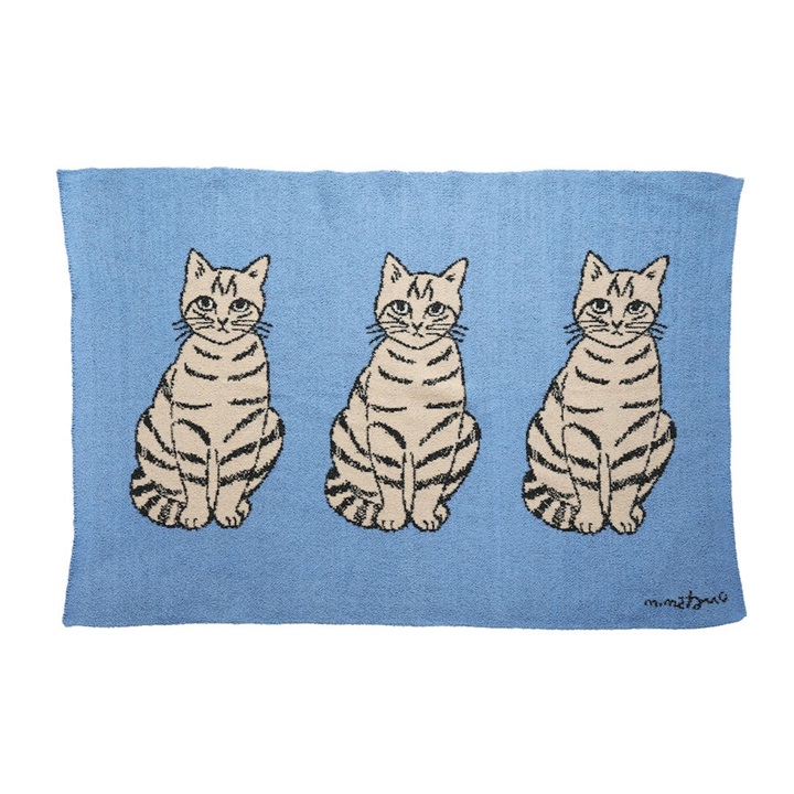 【松尾ミユキ】Feather yarn Blanket フェザーヤーンブランケット