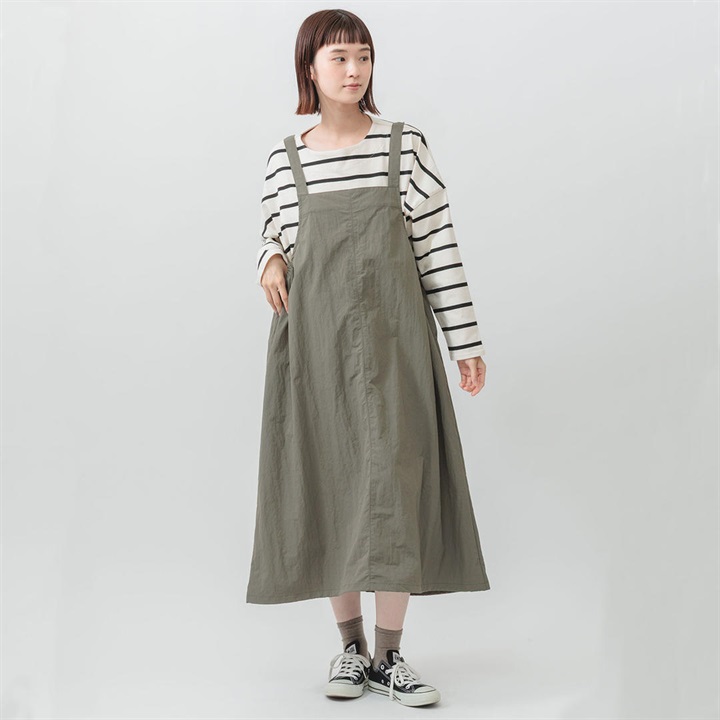 【M.M.O】ナイロンワッシャージャンスカ