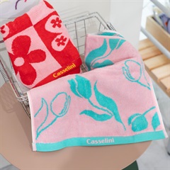【Casselini HOME】フラワージャガードタオル