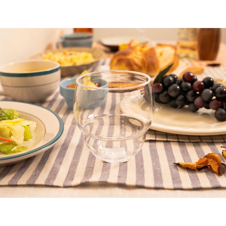 【ABODE HOMEWARES】DRINKWARE スタッキング バブルタンブラー 410ml