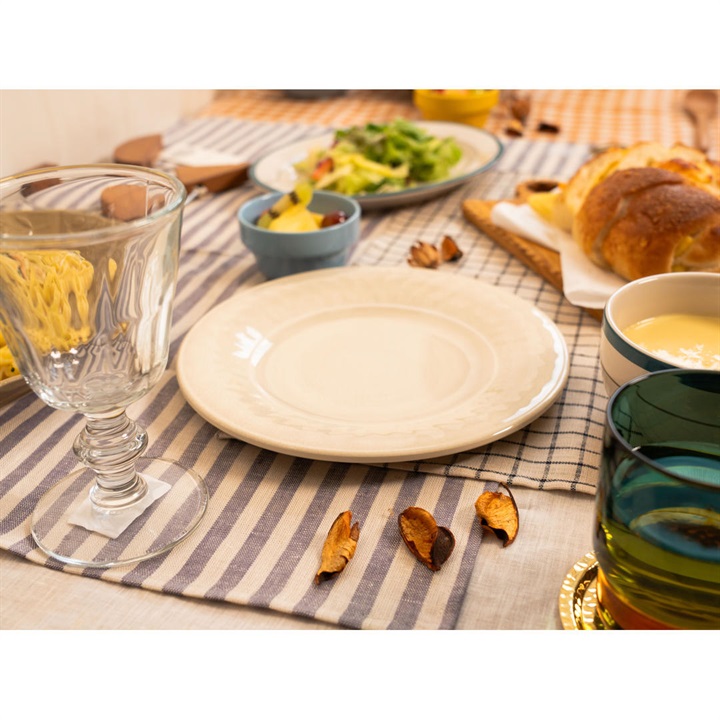 【ABODE HOMEWARES】MELAMINE クラックル サラダプレート 22cm