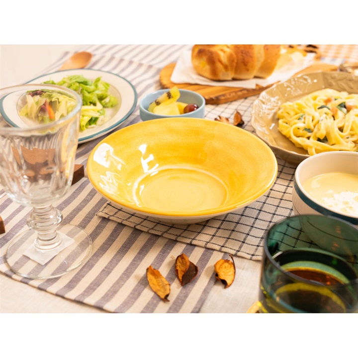 【ABODE HOMEWARES】MELAMINE クラックル シリアルボウル 19cm