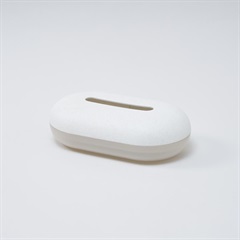 【soem】ソフトパックティッシュケース(ホワイト)