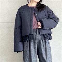 【AUG】レイヤードブルゾン(20/BLACK)