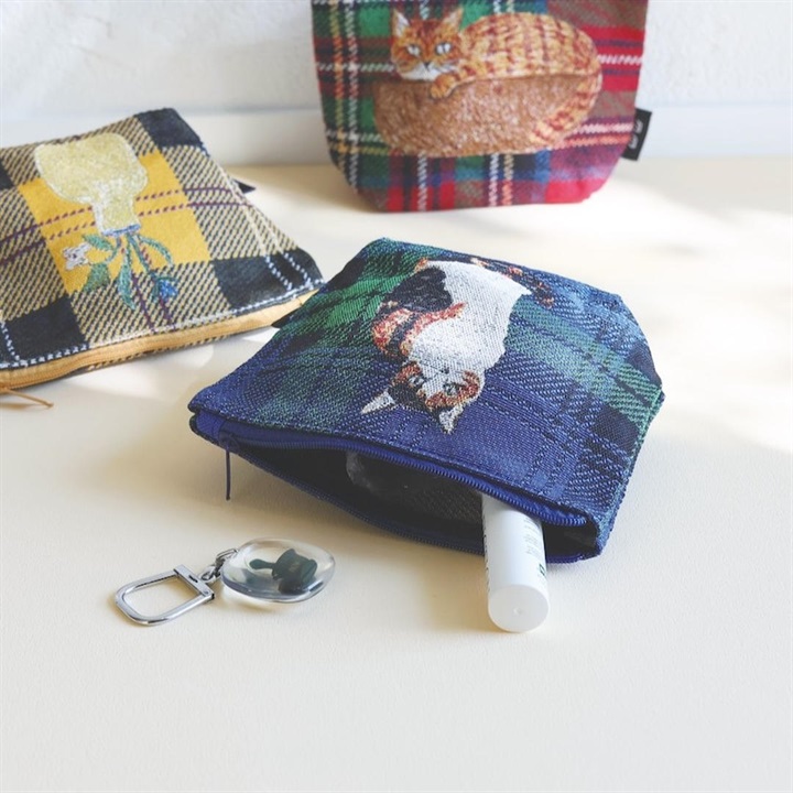 【松尾ミユキ】Pouch check back ポーチ