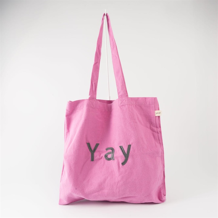 【jou jou lier】起毛仕切りロゴトートバッグ