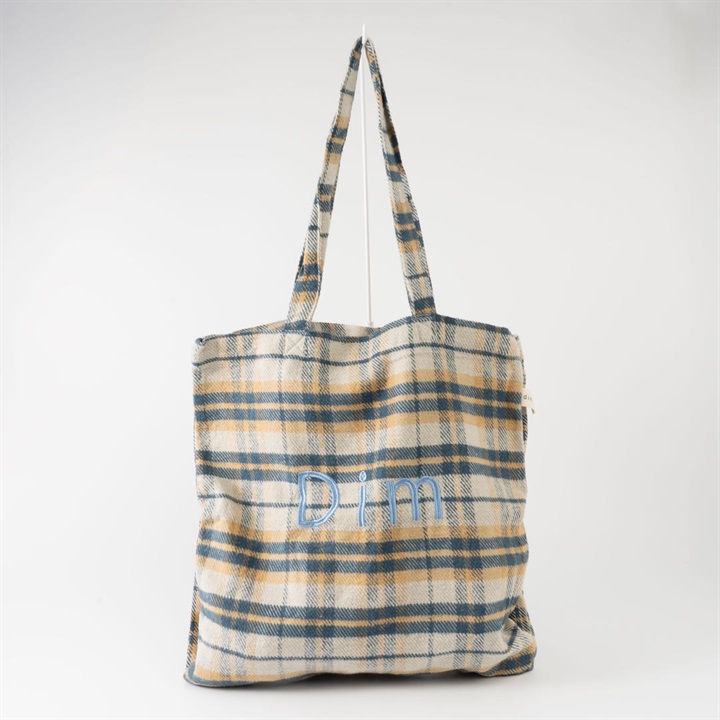 【jou jou lier】起毛仕切りロゴトートバッグ