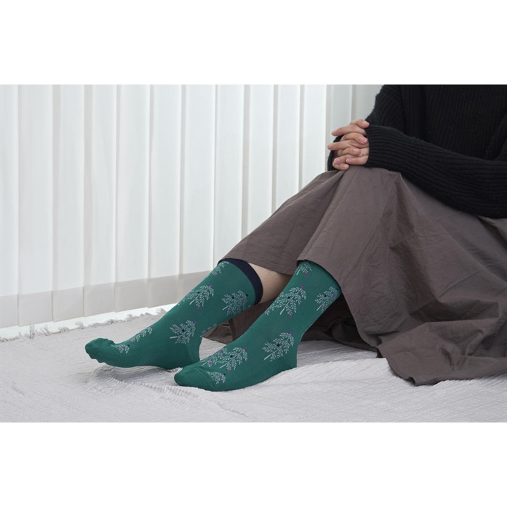 【from F】puita(木々) クルーソックス