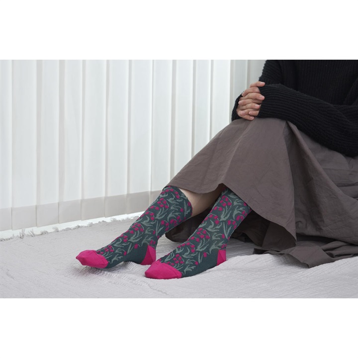 【from F】kosmos(コスモス)クルーソックス