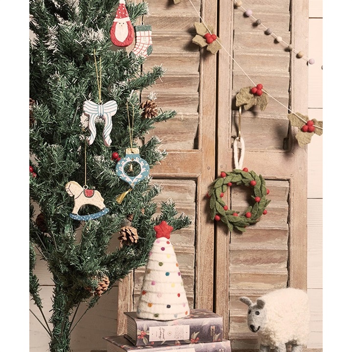 【artipur COTTAGE】ペーパーマッシュオーナメント