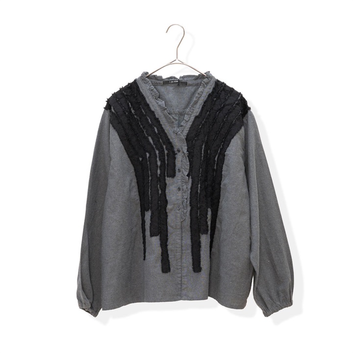 【fu-dueka：：】フリンジ長袖カーディガン