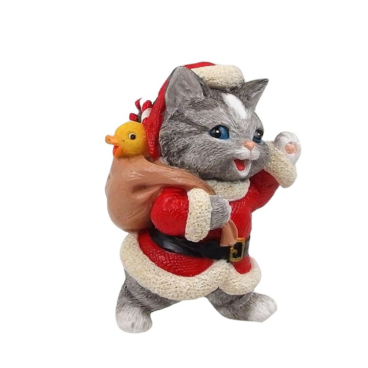 ビンテージアニマルクリスマスデコレーションオブジェ