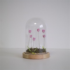 LUMO TulipDomeランプ S(ネオンピンク)