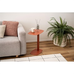 スタイリッシュスチールサイドテーブル