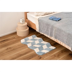 ブルーチェッカーマット(ブルーチェッカーマット)