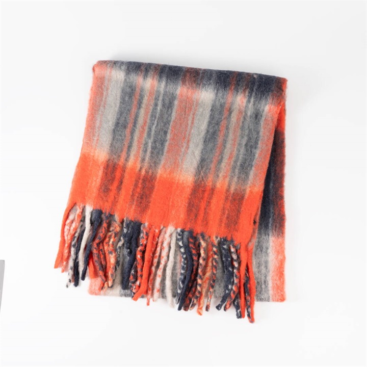 【PANKAJ】ECHARPE 40 チェックマフラー