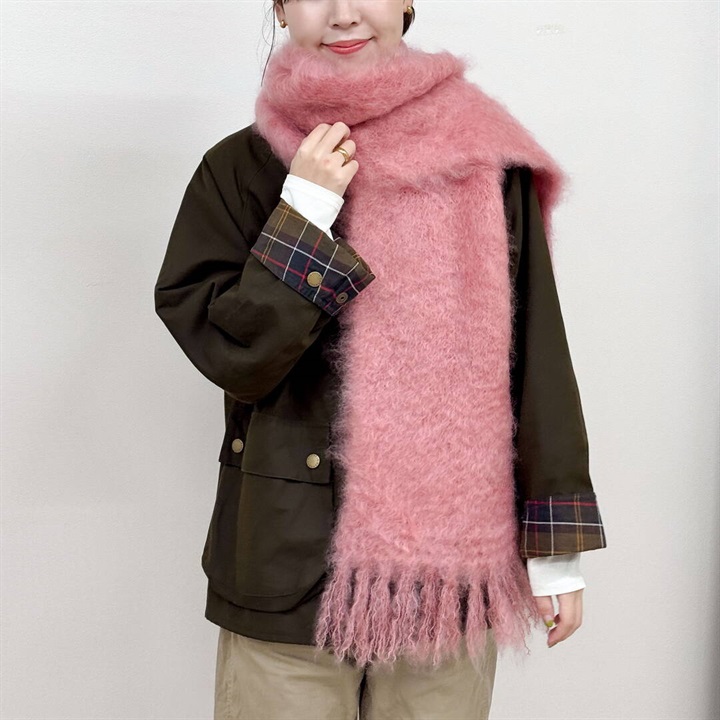 【Adele's MOHAIR】モヘアマフラー