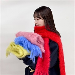 【Adele's MOHAIR】モヘアマフラー