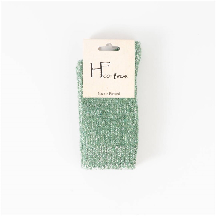 【HFOOTWEAR】CHINEウール混ソックス A