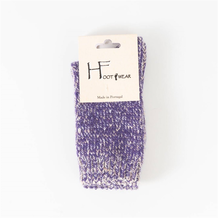 【HFOOTWEAR】CHINEウール混ソックス B