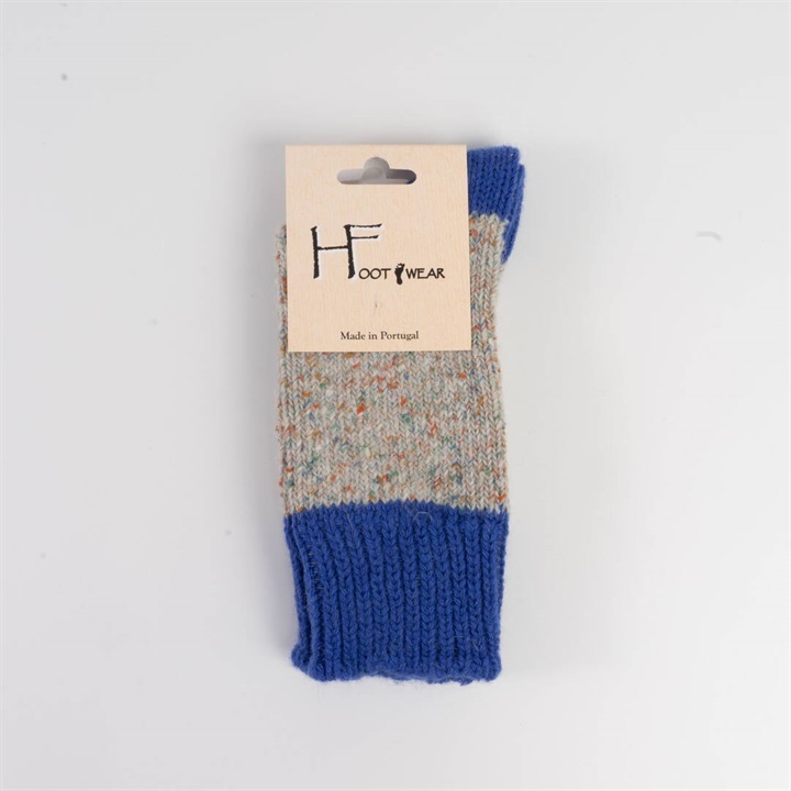 【HFOOTWEAR】NEPウール・シルク混ソックス A