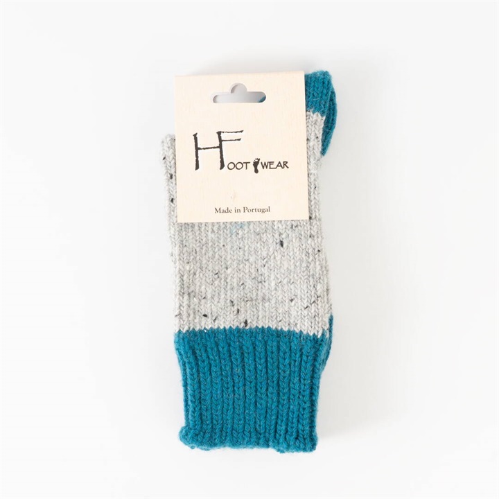 【HFOOTWEAR】NEPウール・シルク混ソックス A